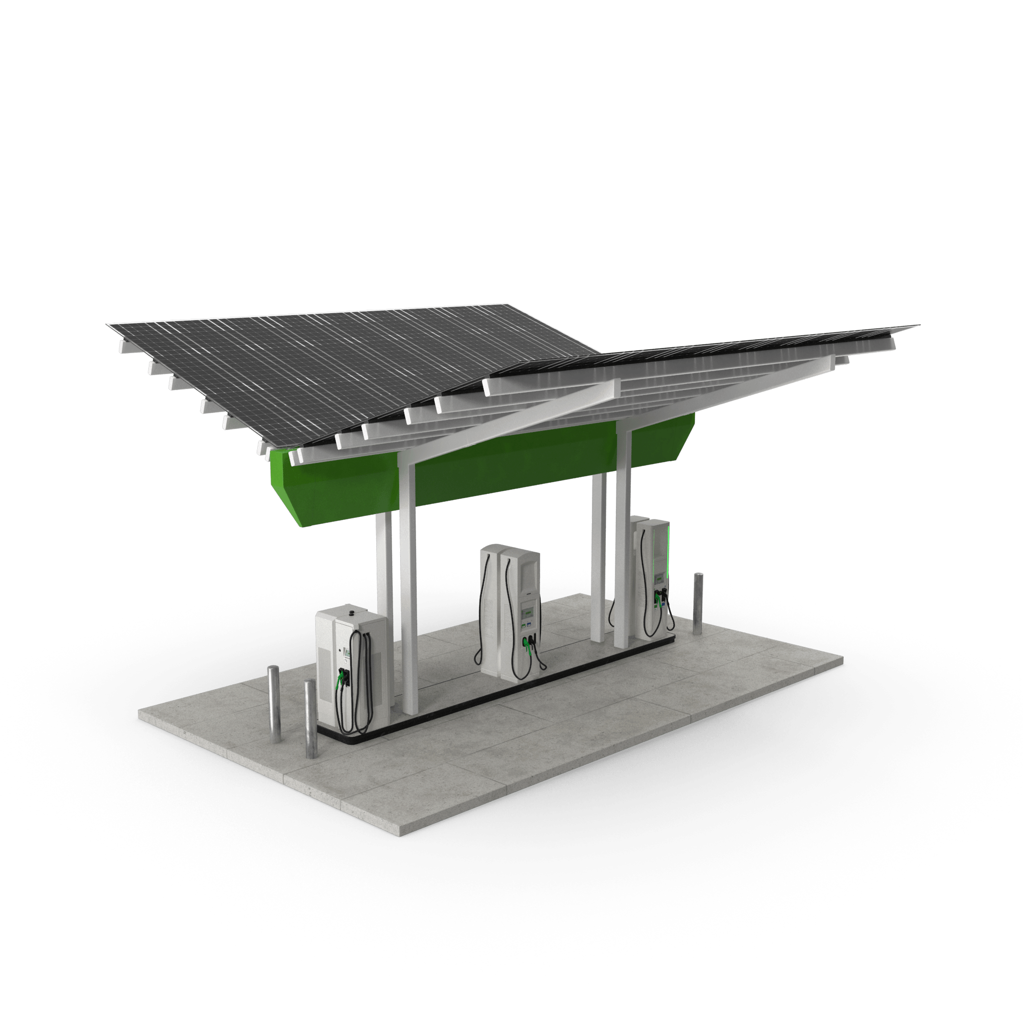 Solar Battery Charging Station.H03.2k Landskinginfra